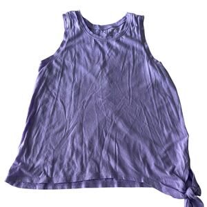 Zella Girl Purple Tank Top - Size Medium